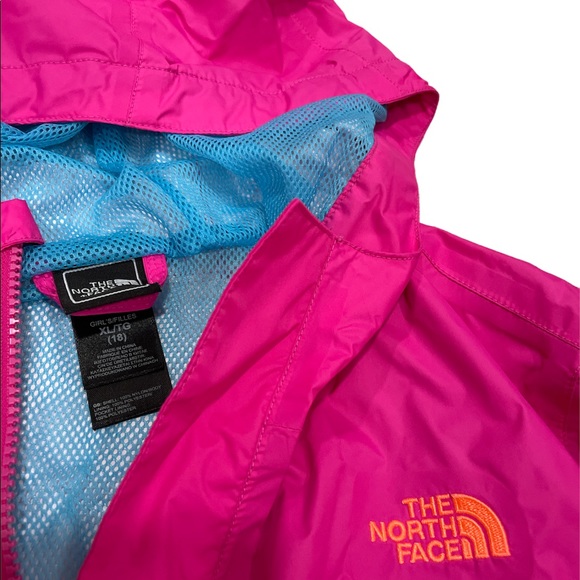 Girl’s North Face Rain Jacket Size 16 (XL) - Picture 2 of 5